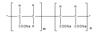 Copolymer of Maleic and Acrylic Acid Sodium Salt (MA/AA•Na)